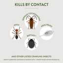Garden Safe Brand Crawling Insect Killer Containing Diatomaceous Earth, 4 Pounds, Kills Cockroaches, Ants and Other Listed Crawling Insects by Contact, For Use Indoors & Outdoors