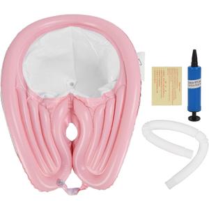 Inflatable Shampoo Bowl, Hair Washing Sink with Detachable Washing Basin for Bedridden, Lightweight Foldable Hair Washing Sink Drain Hose