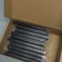 Ravinte 10 Pack Square Bar Kitchen Cabinet Handles Matte Black Cabinet Pulls Drawer Pulls with 5 Inch Hole Center Kitchen Cabinet Hardware