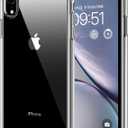 HOOMIL Case for iPhone XR 6.1-Inch, Non-Yellowing, Drop Protection, Anti-Scratch Transparent Hard Back Phone Cover - Crystal Clear