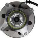 Autoround 515046 4WD Front Wheel Hub and Bearing Assembly fit for 4x4 Ford F-150 2004 2005 6 Lug w/ABS