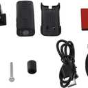 Reverse Hitch Camera 150 Degree Wide Angle RV Reverse Camera 1080P HD Rear View Camera with Adhesive Base Stable Transmission for Camping Travel Tra