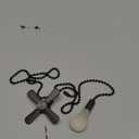 SmoTecQ Ceiling Fan Pull Chain Extender with Decorative Frosted Glass Bulb and Fan Cord, Fit All Standard 3mm Diameter Ceiling Fans and Light Fixtures Factory Pull (ORB)