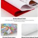 Foxhool Beginners Cross Stitch Kits Stamped Full Range of Embroidery Kits for Adults DIY Cross Stitches kit Embroidery Patterns for Needlepoint kit-Eagle Falls 16x20 inch