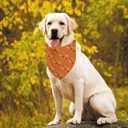 4 x Thanksgiving Dog Bandanas Puppy Scarf - Gobble Turkey Dog Outfits - 2 Pcs Adjustable Triangle Double-Layer Reversible Fall Pet Bandanas for Small Medium Large Dogs