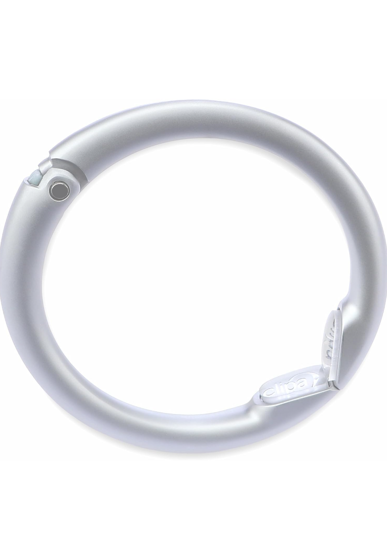 Clipa Bag Hanger - The Ring That Opens Into a Hook, Closes Automatically | Hangs Almost Anywhere in Just 1/2" of Space | Holds 33 lbs Yet Weighs Only 1.6 oz | 8 Styles  Clipa Bag Hanger - The Ring That Opens Into a Hook, Closes Automatically | Hangs Almost Anywhere in Just 1/2" of Space | Holds 33 lbs Yet Weighs Only 1.6 oz | 8 Styles