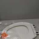 KOHLER K-4774-0 Brevia Elongated White Toilet Seat with Quick-Release Hinges And Quick-Attach Hardware For Easy Clean, White