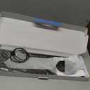 Wireless Keyboard and Mouse, Vssoplor 2.4GHz Rechargeable Compact Quiet Full-Size Keyboard and Mouse Combo with Nano USB Receiver for Windows, Laptop, PC, Notebook-Black