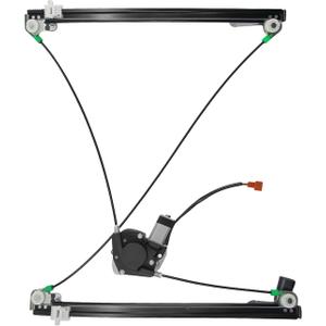 BDFHYK 741-550 Power Window Regulator with Motor Front Left Compatible with 2000 Chrysler Voyager, 1996-2000 Chrysler Town & Country, 1996-2000 Dodge Grand Caravan Caravan Plymouth Voyager