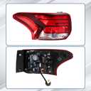 WFLNHB Left Side Outer Tail Light Assembly Replacement for Mitsubishi Outlander 2016-2020 Driver Side Rear Tail Light Lamp 8330B177 MI2805108
