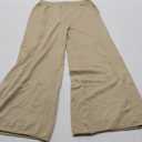 Wide Leg Sweatpants Medium Size Deep Apricot Color