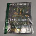 OLOSONG 21st Birthday Card for Girl Boy Son Daughter, Big Pop Up 21st Birthday Cards for Grandson Granddaughter, Back In 2005 Funny 21 Year Old Birthday Decorations