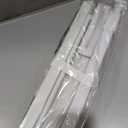 LazBlinds No Drill Vinyl Mini Blinds, 22 1/2" W x 64" H, White, 22.5" W × 64" H