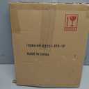 KAIWIN 100% Solid Wood White 8x10 Picture Frame 1 Pack - Display Picture 5x7 with Mat, HD Glass Inside, Rustic Wooden Photo Frames for Table Top and Wall Mounting