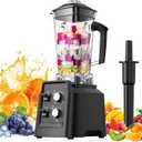 Blender for Smoothies - Countertop Blenders with 68oz Dishwasher-Safe Pitcher, Blenders for Kitchen, Ice Crushing & Frozen Fruit, BPA Free