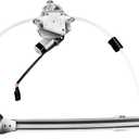 FINDAUTO Power Window Regulator Rear Left Driver Side fit for 2002-2007 for Jeep Liberty 748-569 Window Regulator and Motor Assembly with Motor