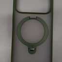 TORRAS Ostand Q3 Spin for iPhone 17 Pro Case with 360 Magnetic Stand, Fit for MagSafe, Builtin Kickstand, 4X MilitaryGrade Shockproof Phone Case for iPhone 17 Pro, Camera Control, Alpine Green