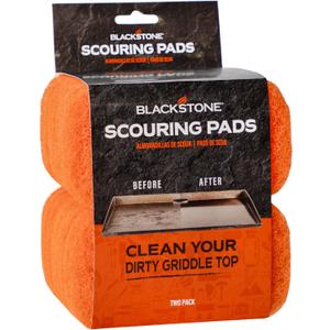 Blackstone Griddle Scrub Pads (Pack of 10), 5063, BBQ Grill & Cooktop Scouring Scrubbers – Heavy-Duty Cleaning Pads for Grilling for Baked On Food & Cooking Oils – Grill Cleaning Supplies