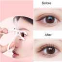 Eyelash Curler with Comfort Grip and Silicone Pad, Superior Curling Effect for Long-Lasting Lift, Includes 2PCS Silicone Replacement Pads, Easy to Use for All Eye Shapes (White)