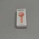 SWEETFULL Mini Portable Fan - Rechargeable Handheld Fan, 3 Speeds Personal Small Hand Gifts for Travel Essentials, Lash, Makeup, Eyelash, Kids, Girls, Women - USB, Cute Design Pink