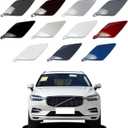 Car Front Bumper Tow Hook Cover Compatible with Volvo XC60 2018 2019 2020 2021 Trailer Cover Cap 39846406 398464065 31425165 Small Lid Towing Eye Cap Agate Black Right Passenger Side