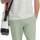 Mens Golf Pants Stretch 30"/32"/34" Water-Resistant Lightweight Stretch Casual Flat Front Dress Pants with 5 Pockets