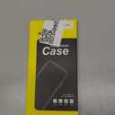 JETech Case for iPhone 16 Pro 6.3-Inch, Shockproof Phone Bumper Cover, Solid Color Matte TPU Frame, Anti-Scratch Clear Back (Black)