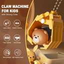 ORANGE OCEAN Large Claw Machine for Kids Girls Boys, Toy Claws Machine with Sound & Light, Vending Machine for 4 5 6 7 8 Years Old Girls, Idea Birthday Gifts for Kids Ages 3-5 4-6 4-8