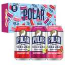 Polar Seltzer Water Berries Variety Pack, 12 fl oz cans, 18 pack (EXP 04/06/27)
