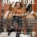 MERYLURE High Waist Fleece Lined Tights Women Plus Size, Fake Translucent Winter Warm Pantyhose Thick Thermal Leggings (5X-Large-6X-Large, Caramel)