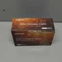 JMEXSUSS 2 Pack Solar String Light 100LED 32.8ft 8 Modes Solar Christmas Lights Waterproof for Gardens, Wedding, Party, Homes, Christmas Tree, Curtains, Outdoors (Multicolor)