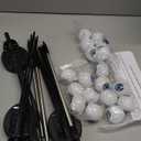 LEWIS&WAYNE Solar Halloween Pathway Lights 3 Pack Eyeball Stake Lights Outdoor 2 Modes Cool White LEDs for Garden Yard Patio