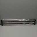 17.7" x 12.8" Roll-Up Dish Drying Rack Over Sink - Kitchen Sink Cover and Organizer Gadget with Foldable Stainless Steel Drainer and Sink Mat, Silver Dish Rack - Small