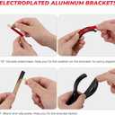 KEMIMOTO UTV Rearview Mirror, 15" UTV Race Convex Center Mirror with 3/4 1.75" or 2" Clamps Compatible with Polaris RZR PRO XP R, CFMOTO ZFORCE, Pioneer,Can-Am Commander Maverick, 1000R 1000X