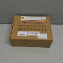 Amagic Flameless Candles 3 Set, Flickering Battery Operated Candles Embedded Fairy String Light, Realistic Pillar Candle with Remote Control and Timer, Acrylic Amber Gold, D3 x H4 5" 6"