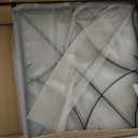 AMAGABELI GARDEN & HOME 5 Panels 32in(H)10ft(L) Decorative Garden Fences and Borders for Dogs Rustproof Metal No Dig Fence Panels Garden Edging Border for Animal Barrier Flower Beds Yard Patio