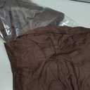 Stretch Dining Chair Slipcovers, XL/Oversized Removable Washable Soft Spandex Extra Large Dining Room Chair Covers for Kitchen Hotel Table Banquet Solid Color (4 Per Set, Coffee)