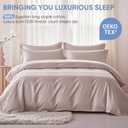 TWK 1200 TC 100% Egyptian Long-Staple Cotton Bedding Sheets Set, Luxury Hotel Style Deep Pocket with Elastic Reinforced Seams Sheet Set, Soft & Comfy Natural Sheets(Sand King)
