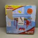 Mickey Mouse Table & Chair Set for Toddlers 24-48M, Includes 1 Table & 1 Chair Table: 20"L x 20"W x 16.4"H, Chair: 12"L x 11.6"W x 17"H - Weight Limit: 70 lbs