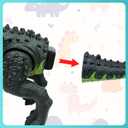 Electric Walking Dinosaur Toys for Kids - Small Tyrannosaurus with Detachable Tail Simulated Flame and Realistic Sounds, Best Dino Gifts for Boys & Girls 3-5 5-7