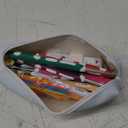 Mdoker 18 Sizes Ergonomic Crochet Hook Set with Case,0.8mm-6mm Crochet Hooks for Arthritic Hands, Crochet Needles for Beginners,Mothers Day Gift,Crochet Lovers