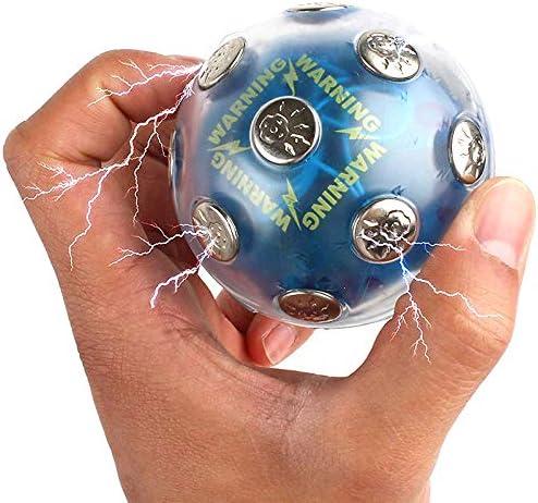 XIAOHONG Electric Shock Ball Hot Potato Game Stress Reliever, Electric Shocking Game Glowing Ball Adventure Funny Novelty Gift Fun Joking for Party Entertainment Toy