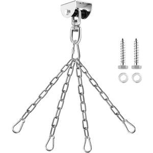 Eapele Heavy Bag Hanger, Punching Bag Mount for Ceiling 360 Swivel Wood Beam Holder for Boxing Bag, Heavy Bag, Gym Punching Bag, Speed Bag, Aerial Yoga Swing, Gymnastic Rings, Sandbag, Hammock