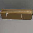 White Wood Double Curtain Rods for Windows 28 to 48 Inches, 1-Inch Diameter Heavy-Duty Adjustable Boho Double Curtain Rods, With Wood Grain Finials for Farmhouses, Bedrooms, And Living Rooms.