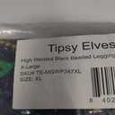 Tipsy Elves Mardi Gras Leggings - Comfortable Non See-Through Mid and High Waisted Stretch Leggings