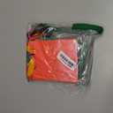 Qiqee 16PCS 16 Colors Mini Gift Bags with Tissue Paper Handles 6.3"x4.7"x2.4" Small Size Present Party Favor Bags（ Tissue Paper ）