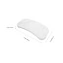 Universal High Chair Tray for Baby Toddler Feeding 19.29X9.84 Inch Plastic Dinner Tray Replacement Easy Install High Chair Accessory for Mealtime Food Catcher