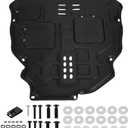 Front Engine Splash Shield Compatible with 2019-2024 Toyota RAV4 Under Cover Front Engine Guard Mud Flaps Directly