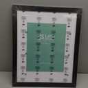 LaVie Home 16x20 Picture Frame Black Poster Frame,Display Pictures 11x14 with Mat or 16x20 Without Mat, Stable and Sturdy Frame and Polished Plexiglass, Horizontal and Vertical Format of The Walls