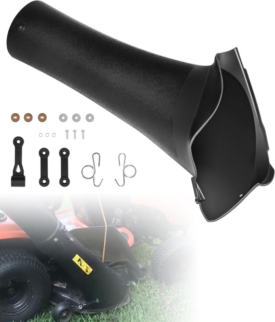 592866501 Lower Chute Compatible with Husqvarna & Craftsman 42" Grass Catcher Bagger, Replaces 592866501 532162803 162803 575494401 532126839, Fits C342B C42C QC342A QC42A QC42B QCT342